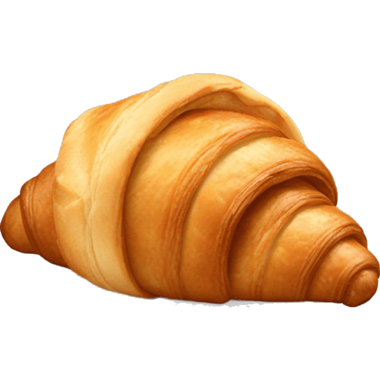 croissant eating croissant emoji