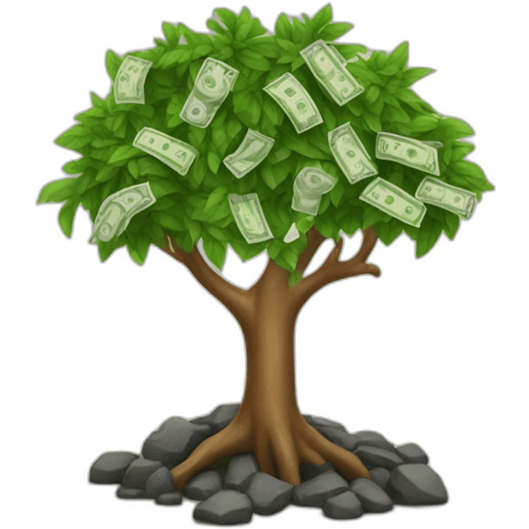 Money tree emoji