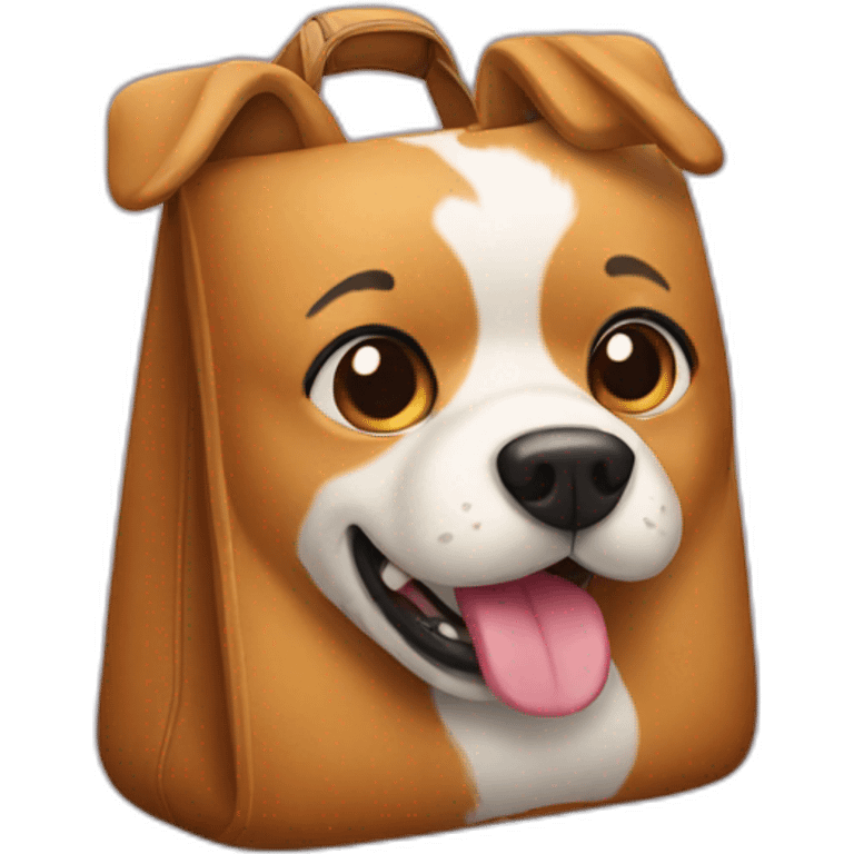 bag-dog emoji