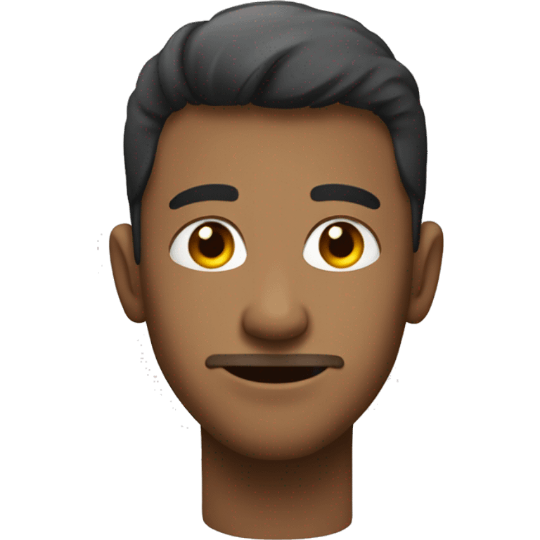 face of guy in "hai yorokonde" emoji