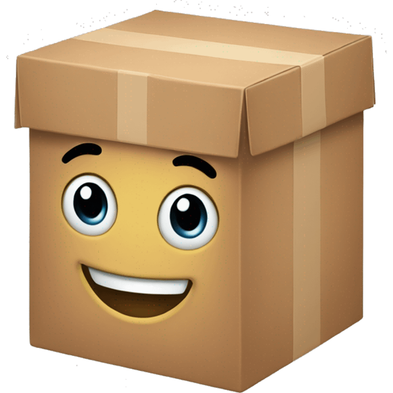 smiling box emoji