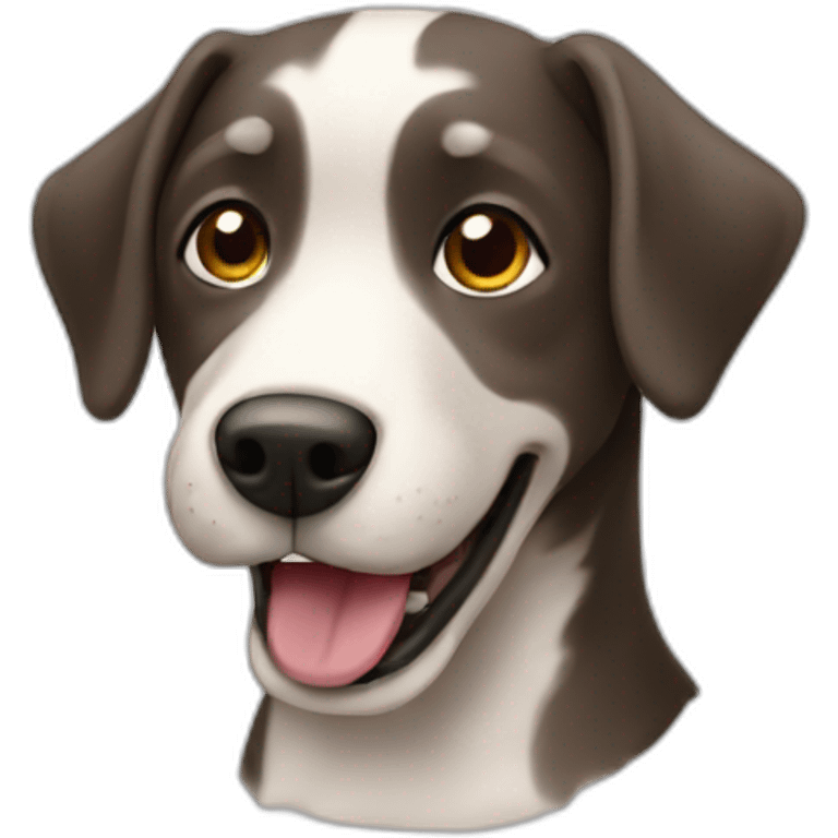 Dog playing vidéo games emoji