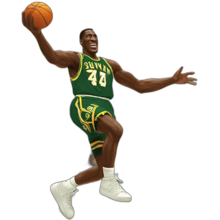 Shawn kemp dunk emoji