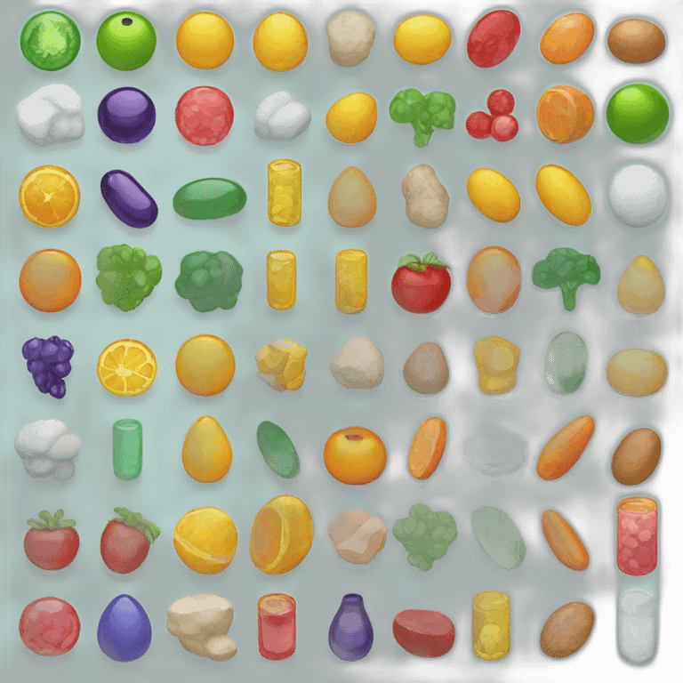 vitamins and minerals  emoji