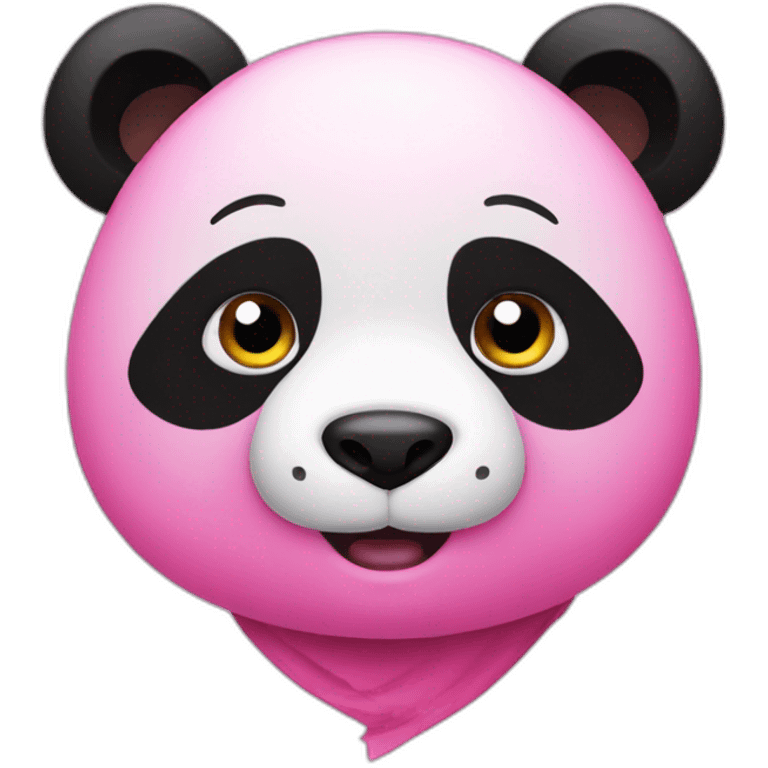 pink panda emoji