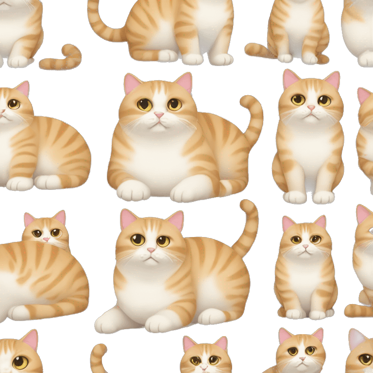 British fat cat emoji