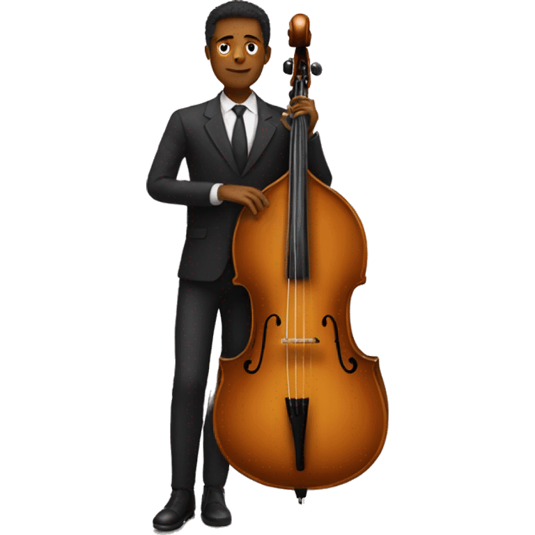 love with contrabass  emoji