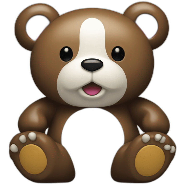 takashi murakami bear emoji