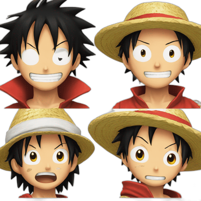 Luffy ace emoji