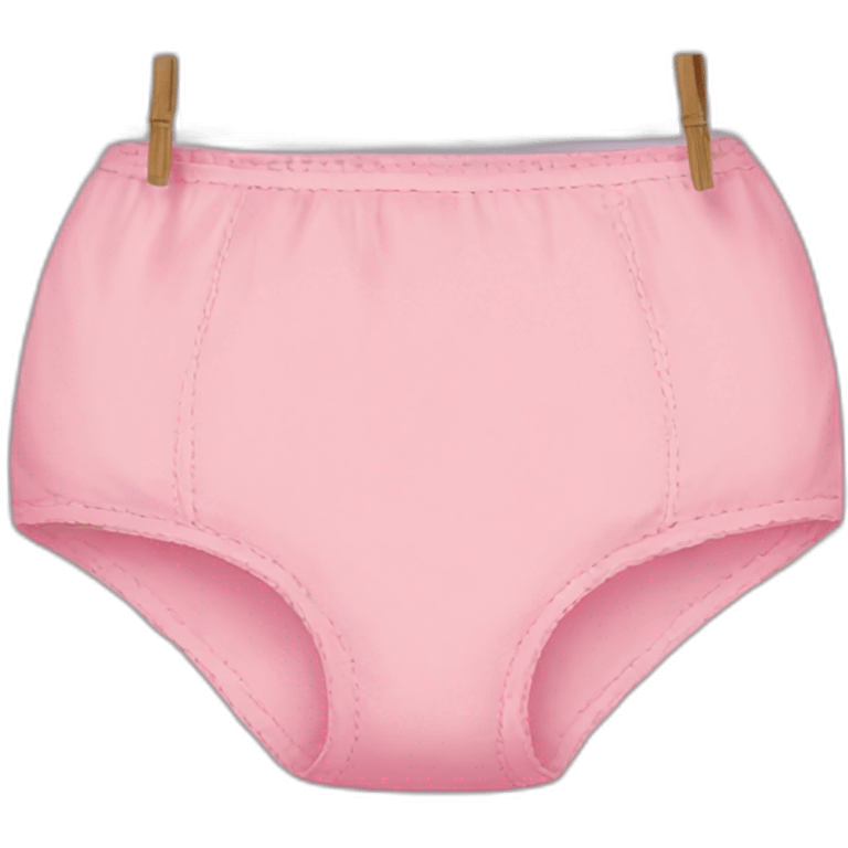 clothing only pink panties string cute design emoji