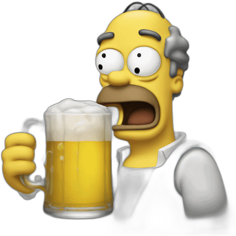 homer drunk emoji