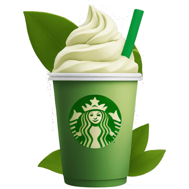 Starbucks matcha  emoji