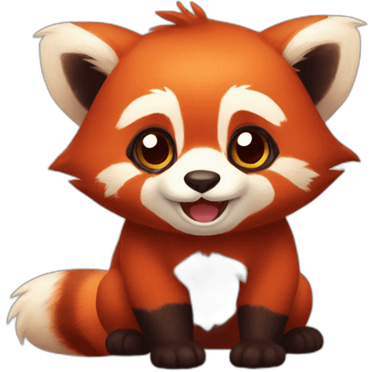 red panda pokemon emoji