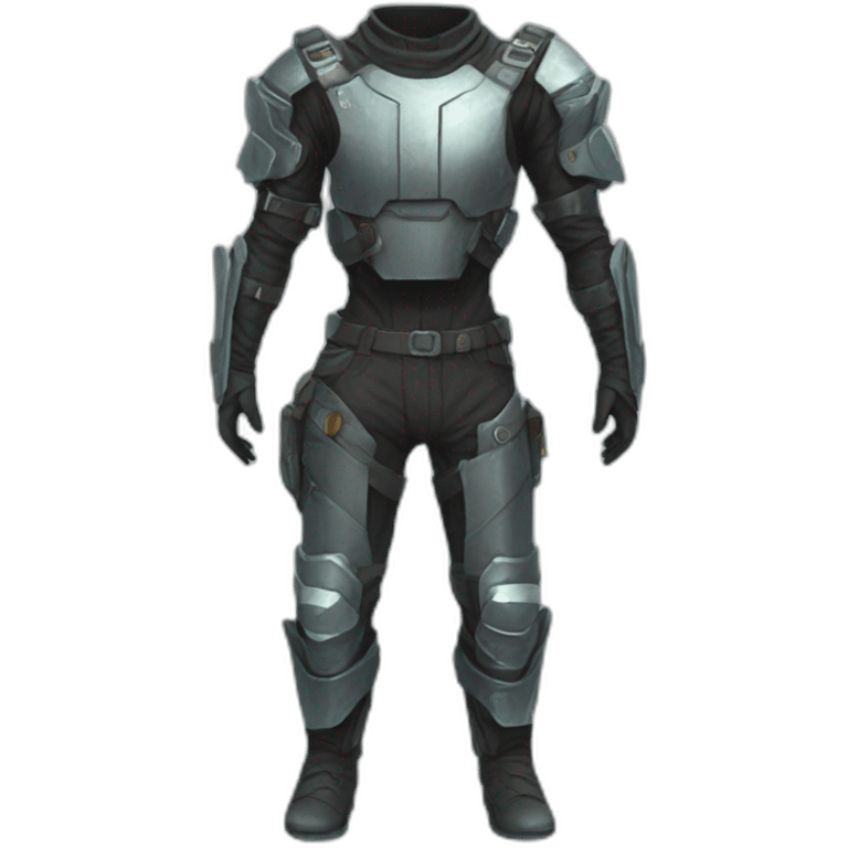 futuristic Technomancer armored pants emoji