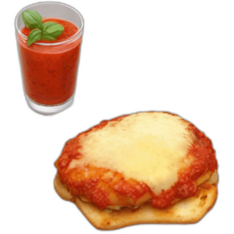 chicken parmigiana emoji