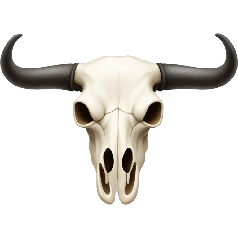 Steer skull emoji