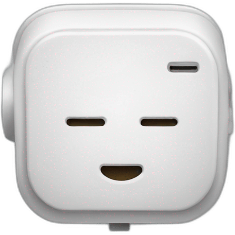 Electrical plug sleeping emoji