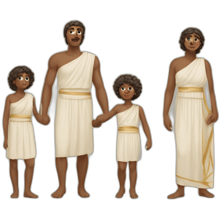 ancient greek family emoji