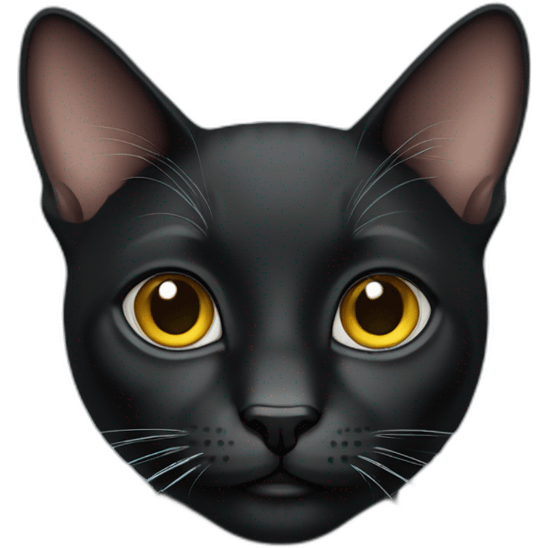 Bkack cat emoji