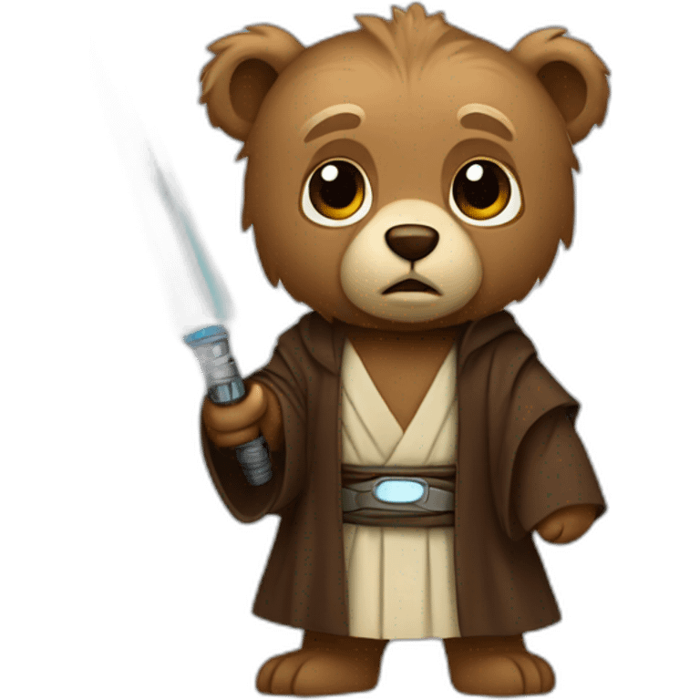 jedi bear emoji