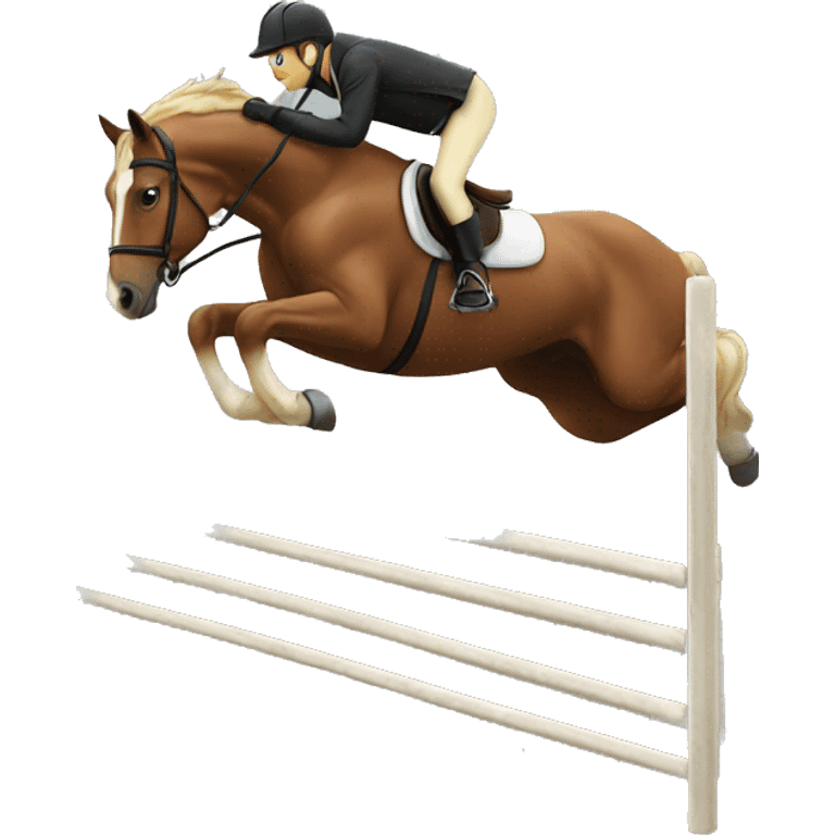 Horse over a Jump emoji