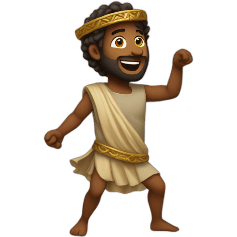 david dancing biblical emoji