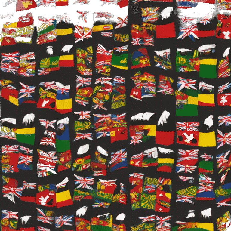 Milne Bay province flag from papua new Guinea  emoji