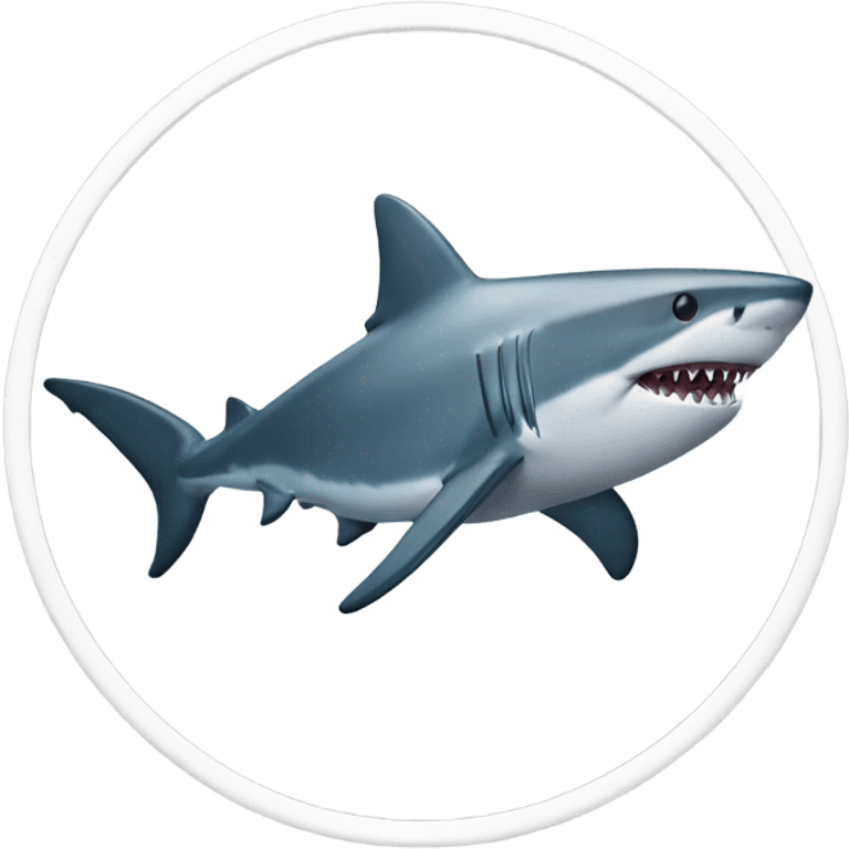 shark with top  emoji