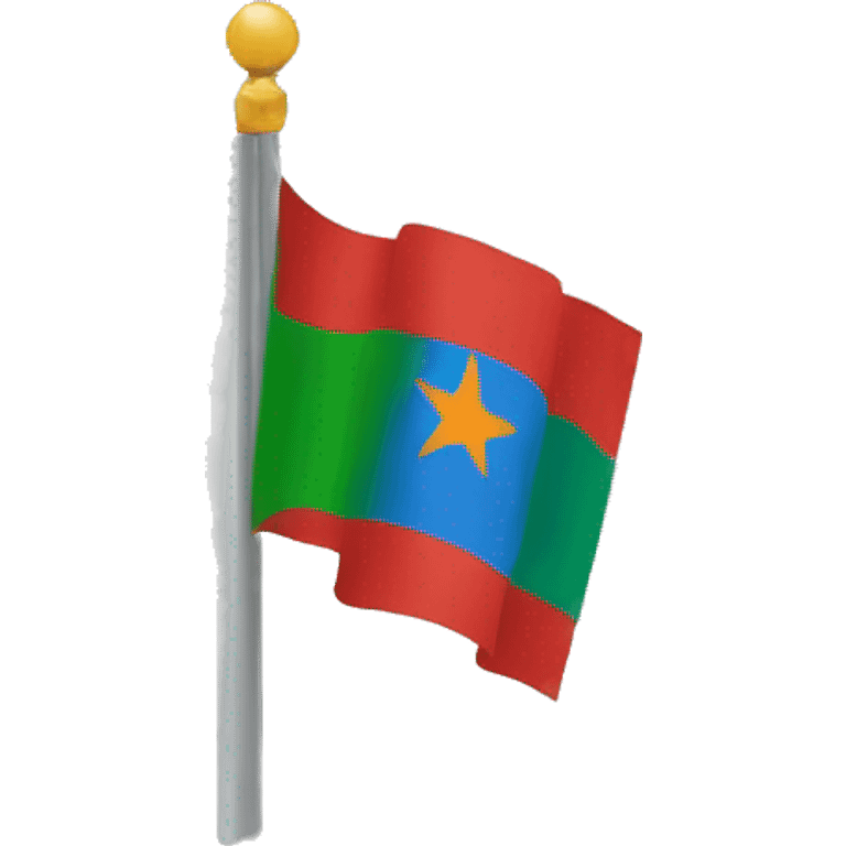 The flag of Balochistan emoji