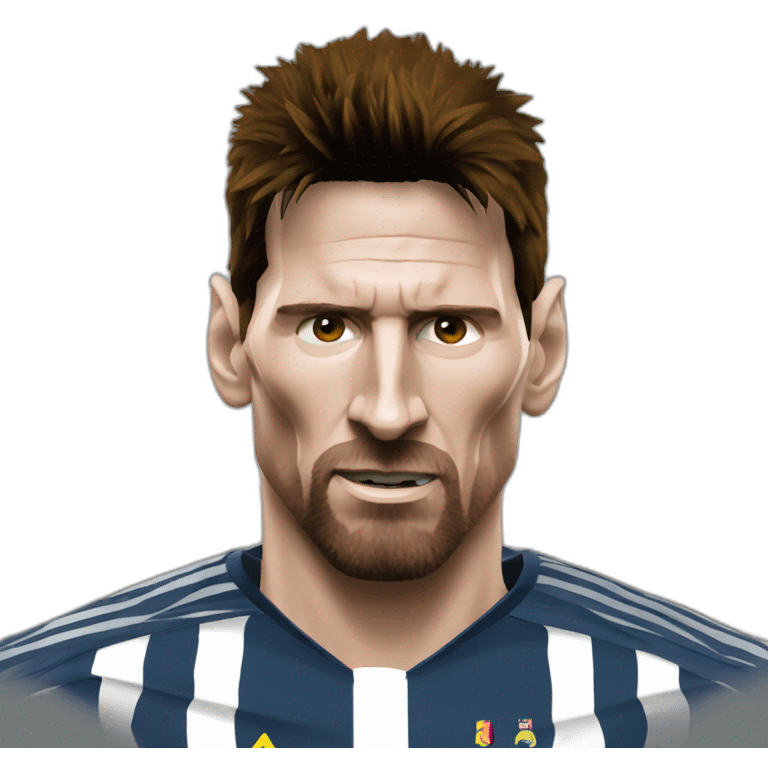 lionel messi terminator emoji