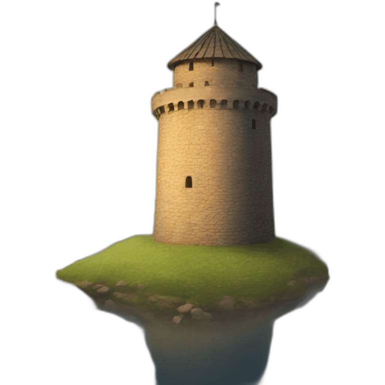 round tower emoji