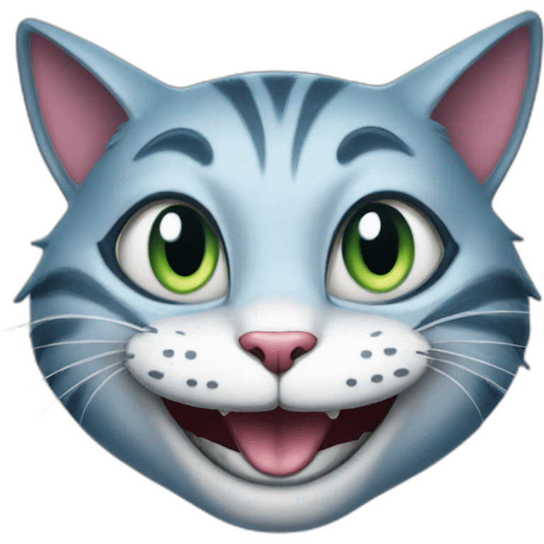 grin cat from Alice in wonderland emoji