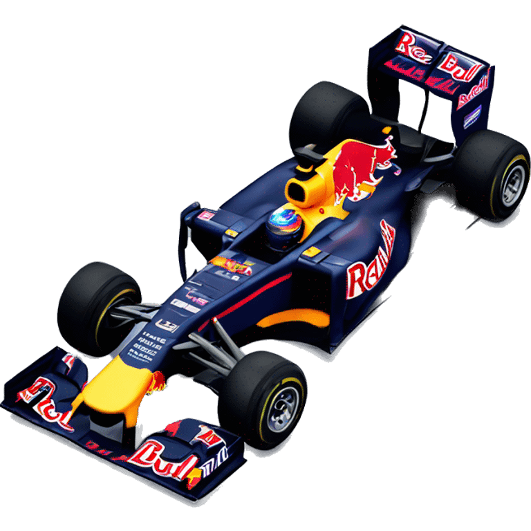 Red Bull F1 Car emoji