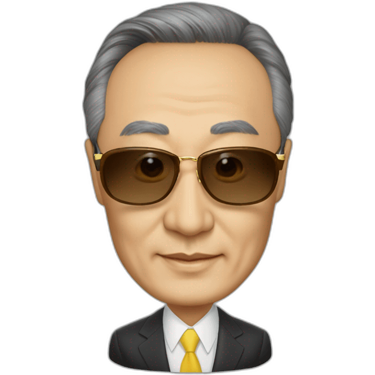 Nazarbayev Nursultan sun glasses emoji