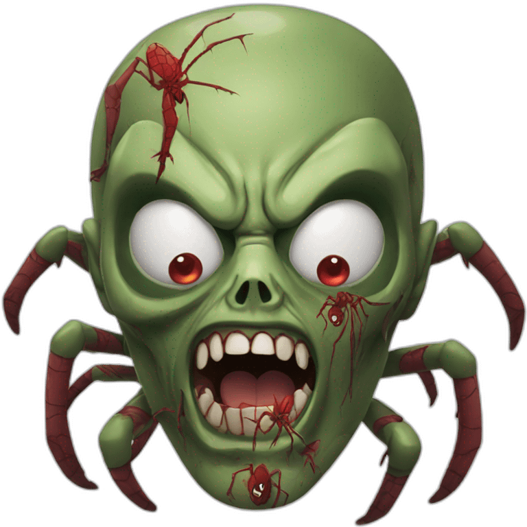 Zombie-Spider-Man emoji