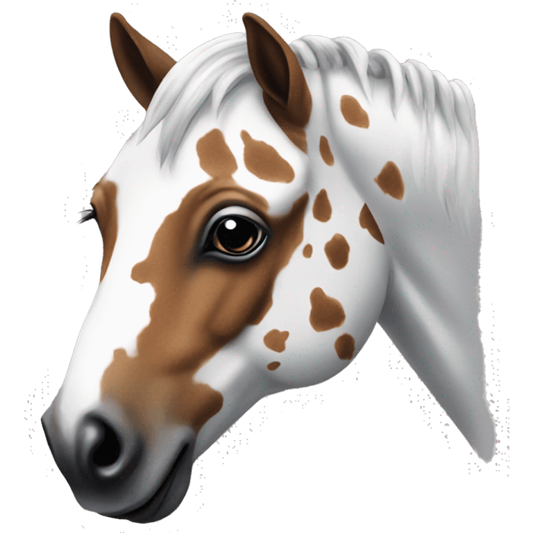 Appaloosa horse emoji