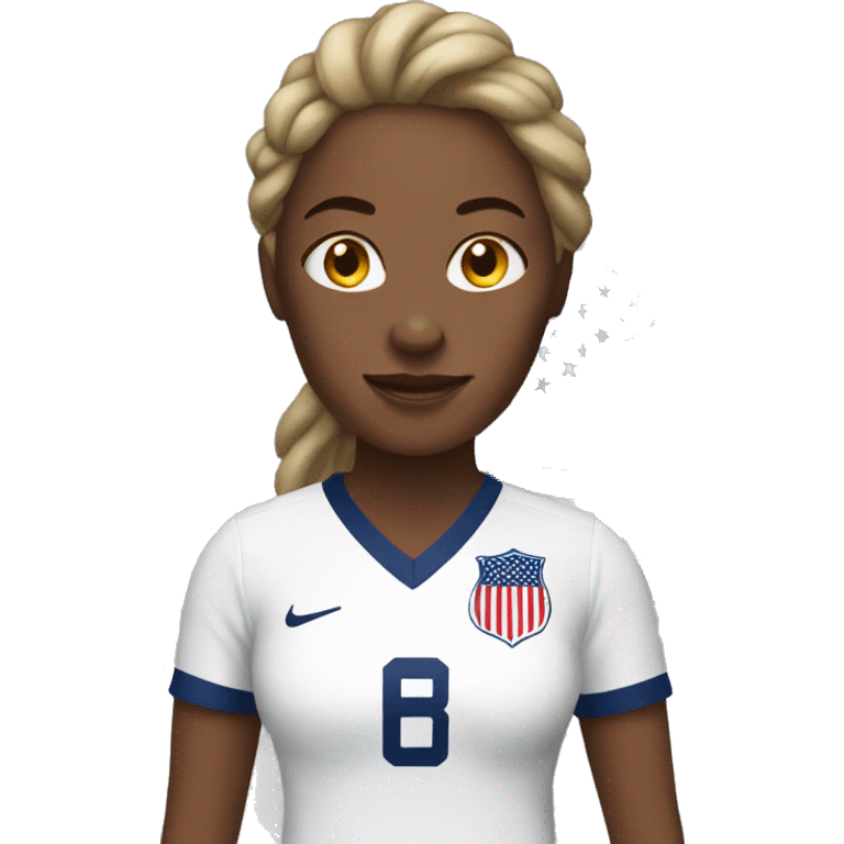 USA woman soccer emoji