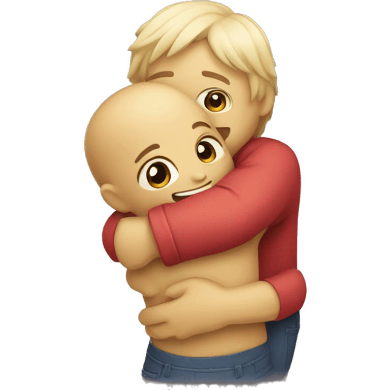 cute hug emoji