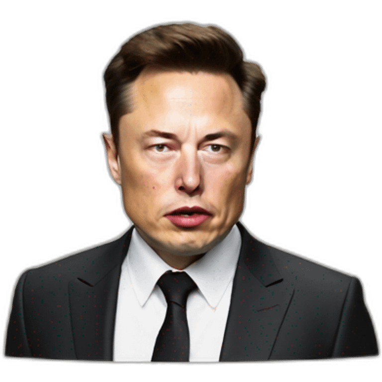 Elon musk angry emoji