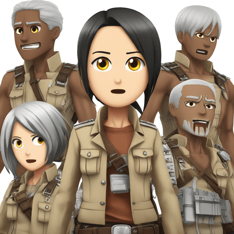 Attack on Titan ￼ emoji