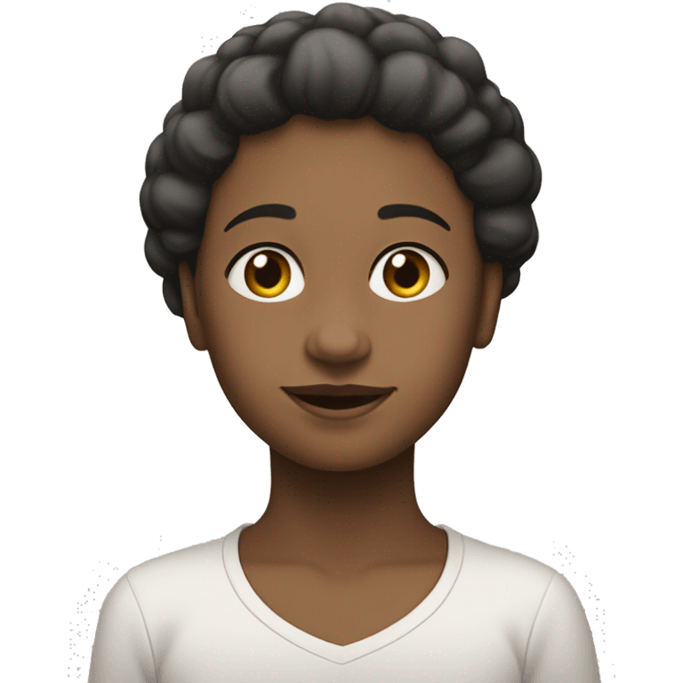 Pai negro, mãe branca, filha branca emoji