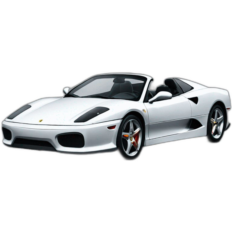 white Ferrari frank ocean emoji