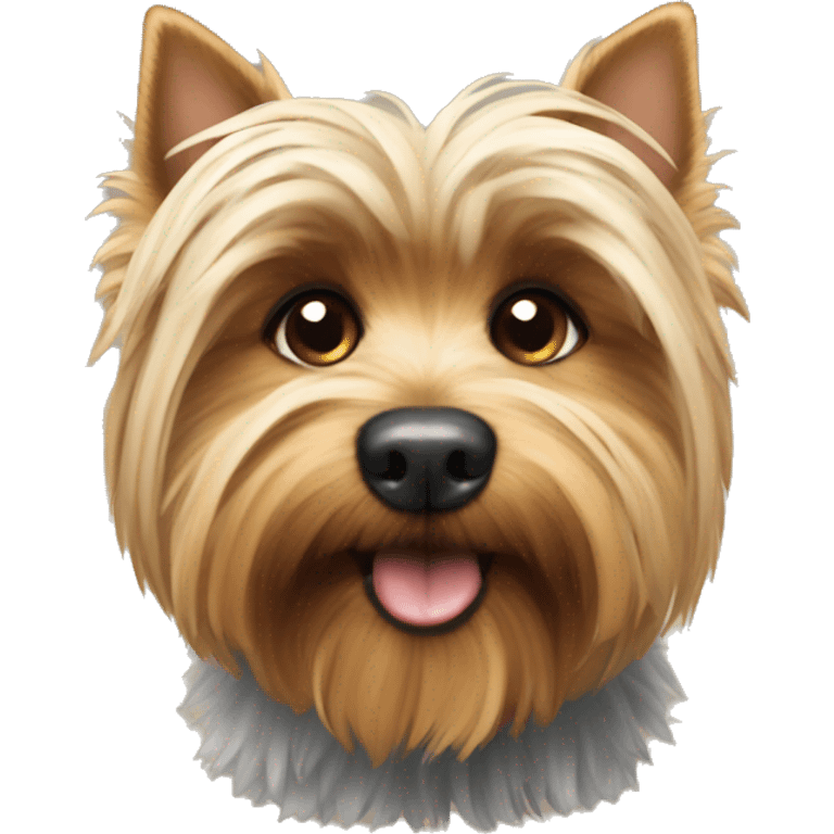 Yorkshier Terrier fluffy emoji