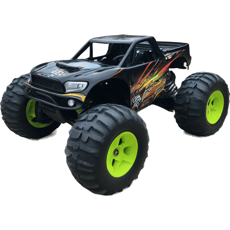 Bone frame rc truggy  emoji