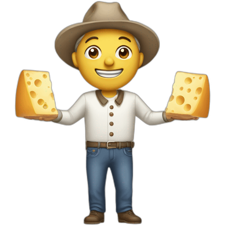 cheese man emoji