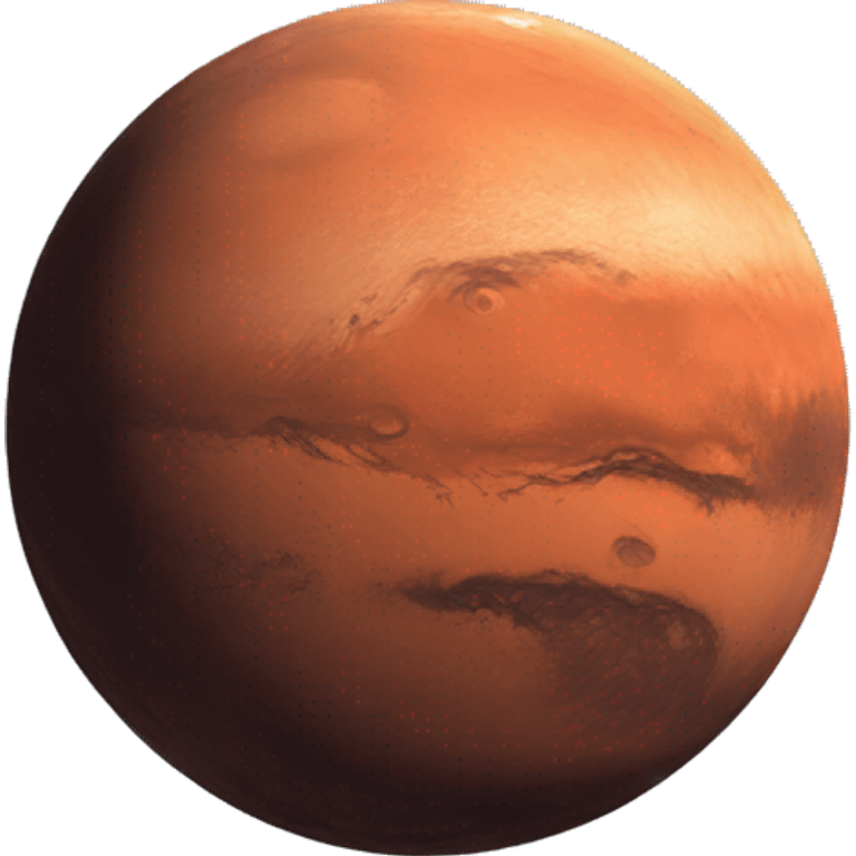 mars planet emoji