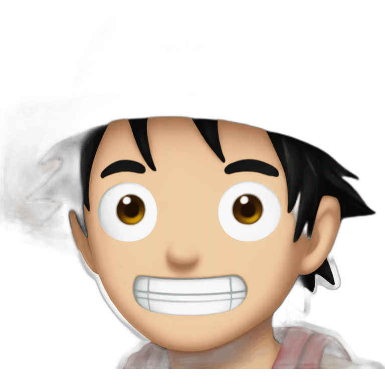 luffy from one piece emoji