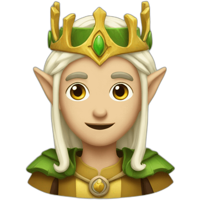 Tranduil elf king emoji