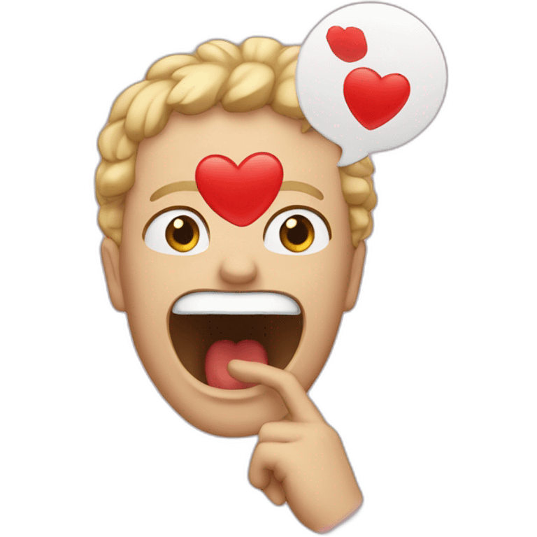 Mains qui fait un coeur emoji