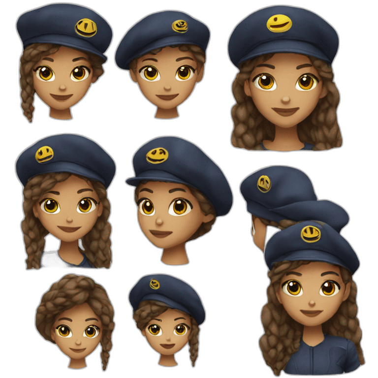 zendaya, -beret emoji